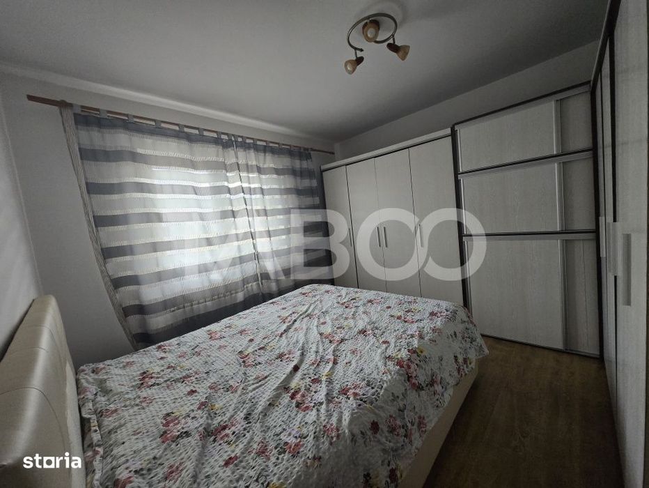 Apartament decomandat 3 camere de inchiriat 64mpu zona Strand Sibiu