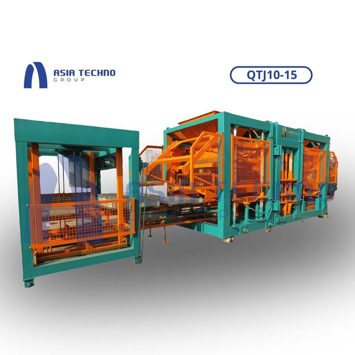 Шлакаблок апарат | Shlakablok aparat Шлакаблок станок QT10-15