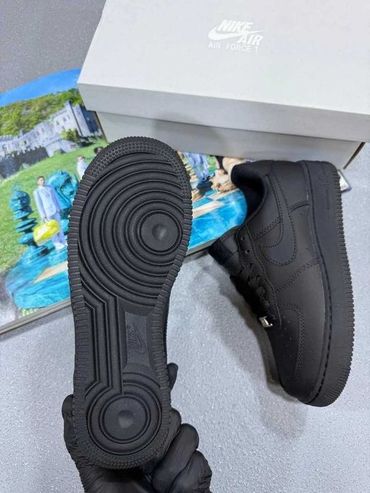 Nike Air Force 1 Black 07 (36-47 номер)