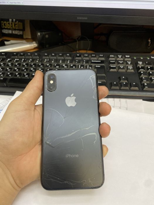 Айфон х 64гб акб 76