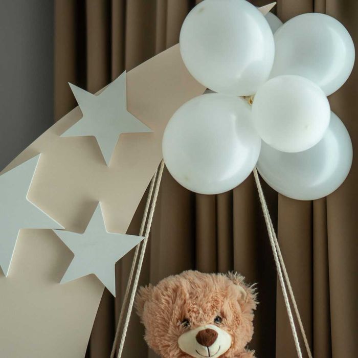 Декор Луна за рожден ден, изписване или кръщене - под наем