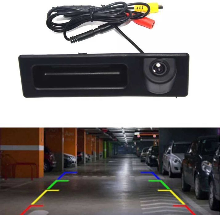 Камера за задно виждане вградена в дръжката заден ход БМВ BMW F10 F30