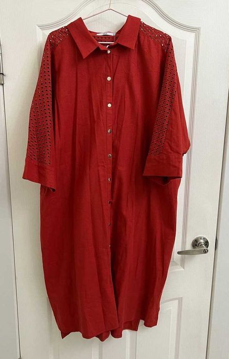 Новые платья лен TEZA, JERUSI, H&M размер 56/62