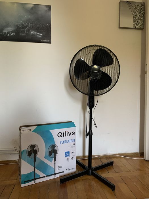 Ventilator Qilive negru