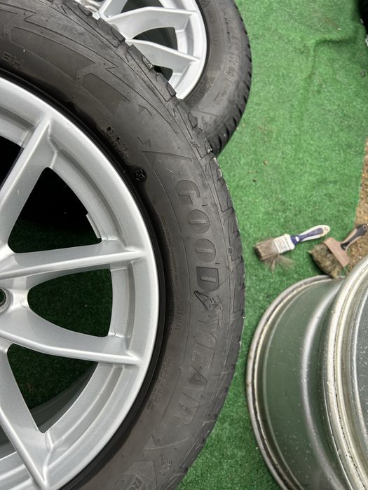 5х112 16 за мерцедес ЕТ 22 със зимни гуми