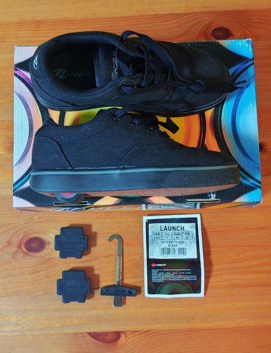 Pantofi cu role Heelys Launch, mărimea 34 noi