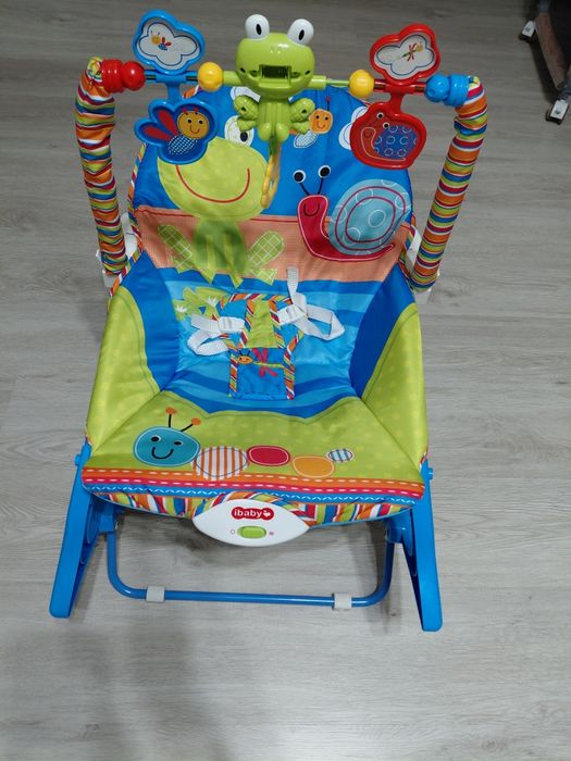 Шезлонг для детей iBaby iBaby синий