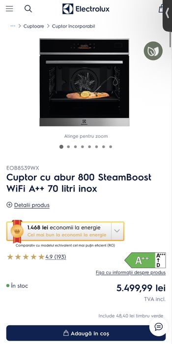 Cuptor electric Electrolux