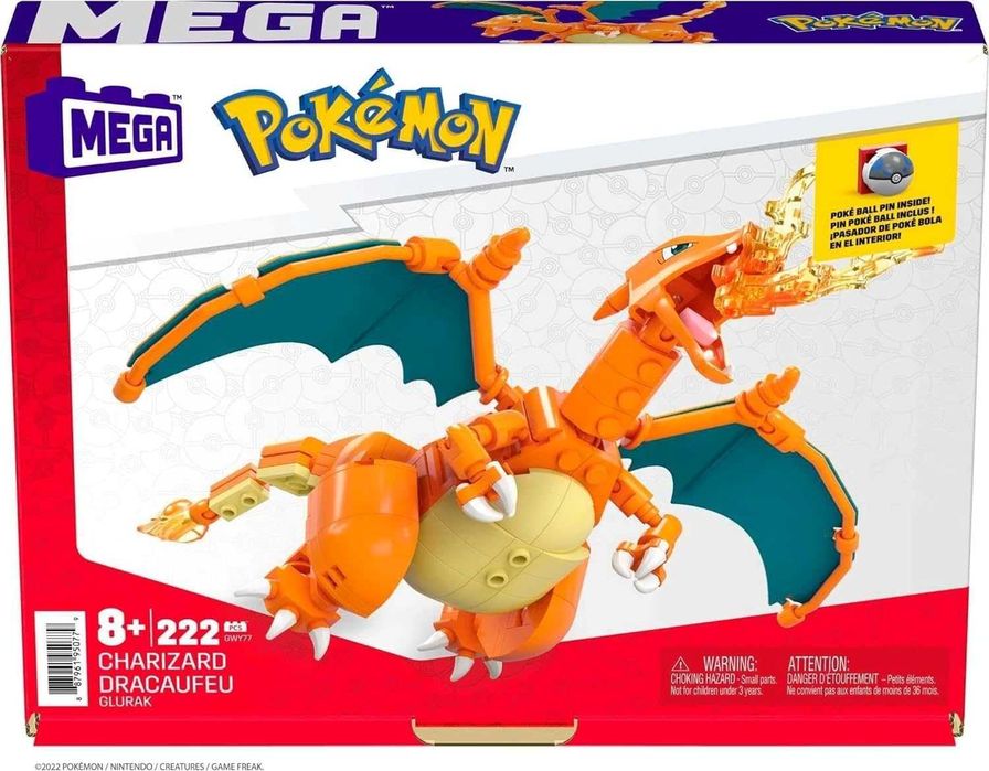 MEGA BLOKS Конструктор Mega Pokémon Charizard