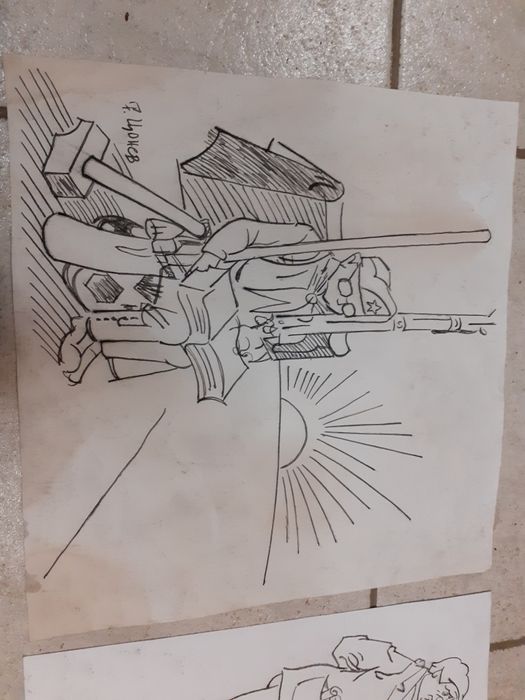 Тодор Цонев,карикатура,политическа сатира,шарж,рисунка