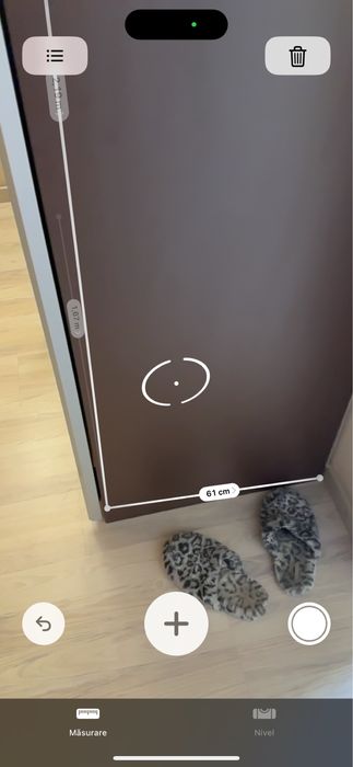 Dulap dormitor maro cu oglinda