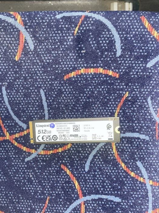 M.2 SSD 512gb Kingston NVMe