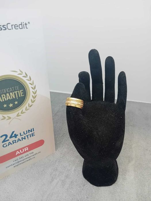 Inel aur 14K 8.80g marimea 13 (Iulius Mall)(B-44549) Garantie 2 ani!
