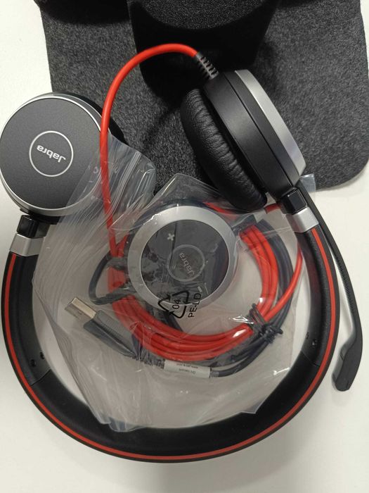 Casti profesionale cu fir Jabra Evolve 40