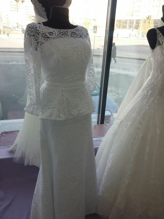 Свадебное Кружевное платье