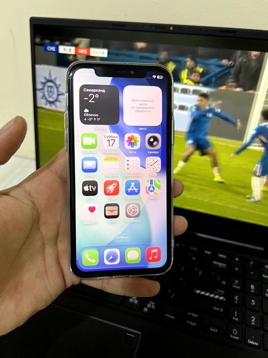 iphone 11 pro (xotira 256) batarika usilinni 100 %
