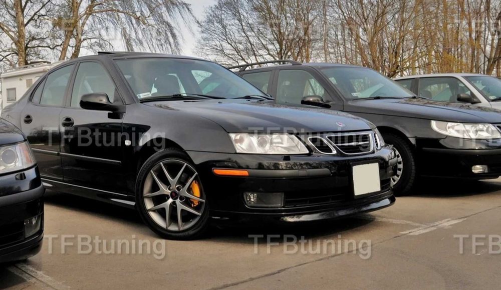 Prelungire bara fata fusta spoiler lip SAAB 9-3 02-06 aspect AERO