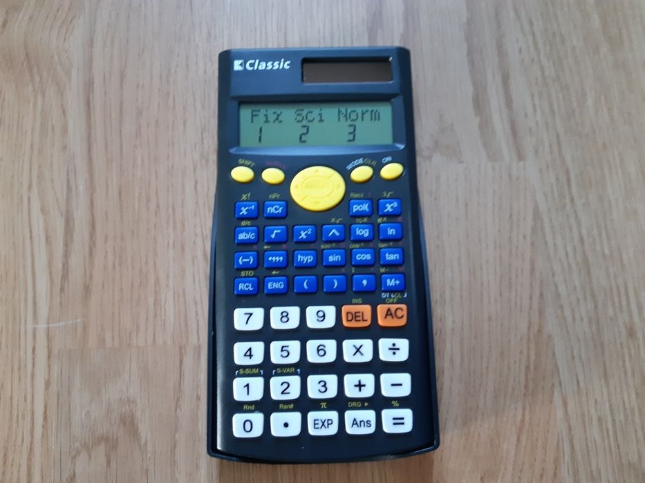 Calculator științific absolut NOU nefolosit alimentare duala
