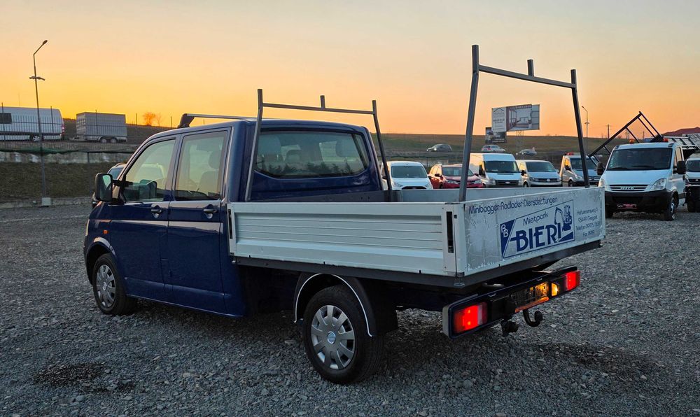 VW TRANSPORTER  2.5 tdi, 131cp, doka, TVA DEDUCTIBIL