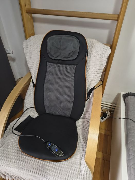 Husa de scaun pentru masaj Shiatsu Medisana.  Stare Excelentă