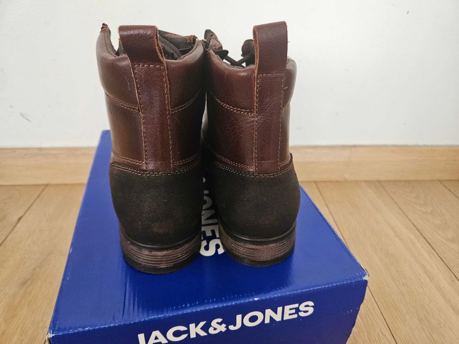 Ghete Jack&Jones,  model Woodford, mar 45, piele, NOI