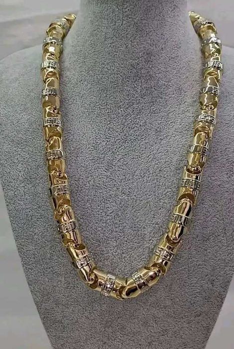 Мъжки позлатени ланци с 14карата златно покритие