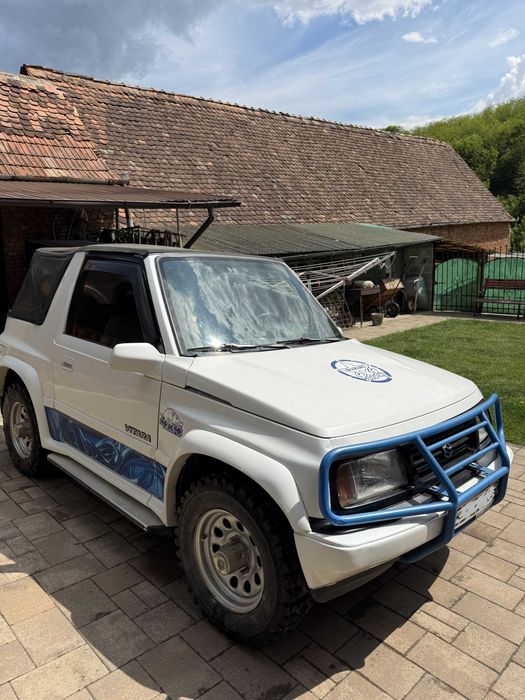 Suzuki Vitara 1.6 Benzina (1991) Cabrio 4x4 – Doar 48.840 km, Tinichigerie refăcută!