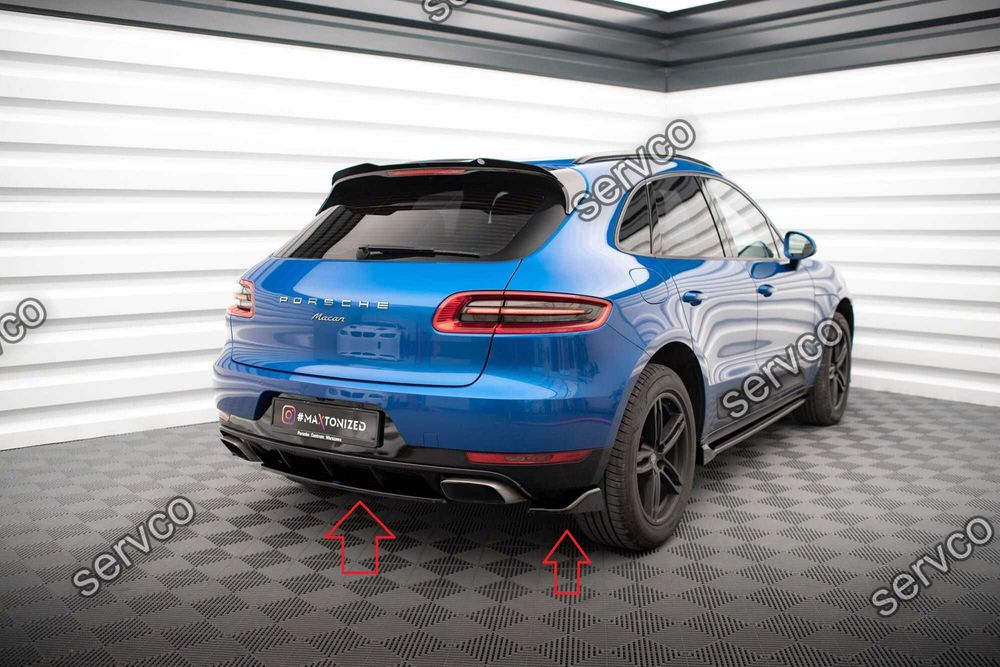 Pachet Body kit tuning Porsche Macan Mk1 2014-2018 v4 - Maxton Design