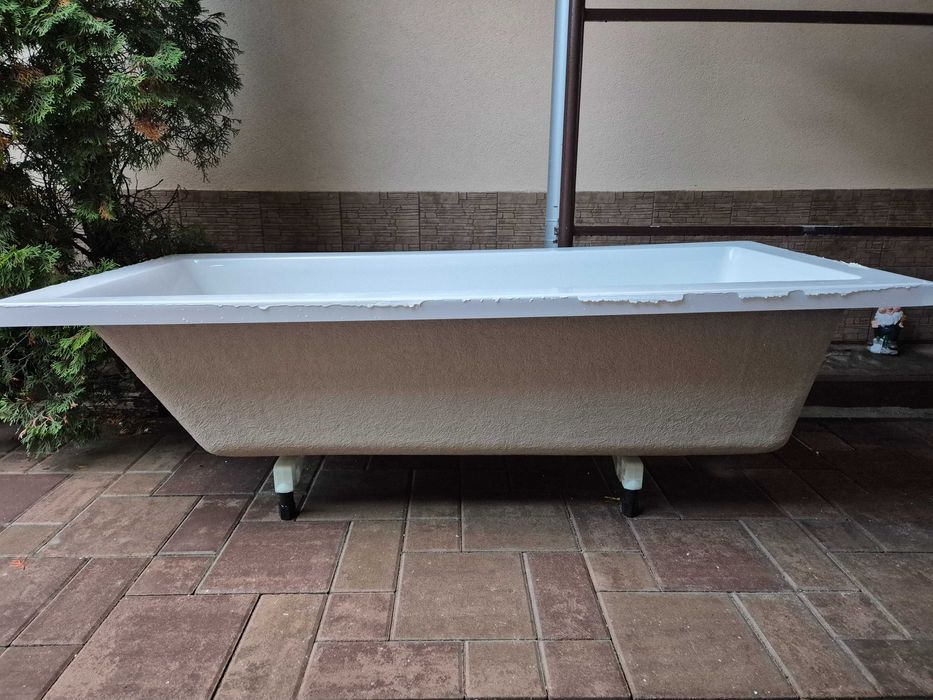 Cada dreptunghiulara Villeroy&Boch Targa Plus Solo alb alpin 170x75 cm