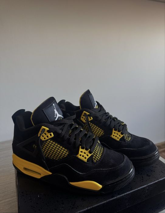 Vand Air Jordan 4 Retro Yellow Thunder