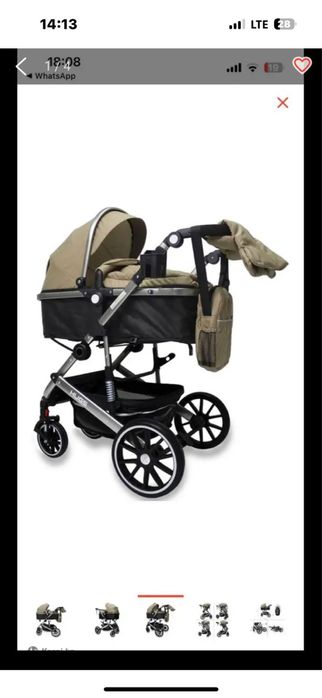 Коляска почти новая