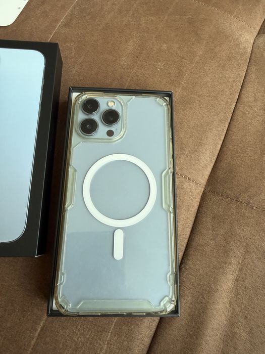 100%батерия 13 pro max iphone blue