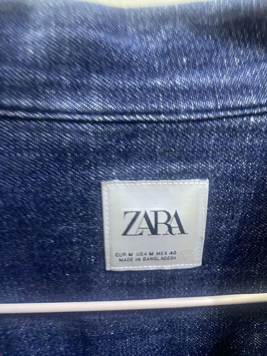 Джинсовая рубашка Zara
