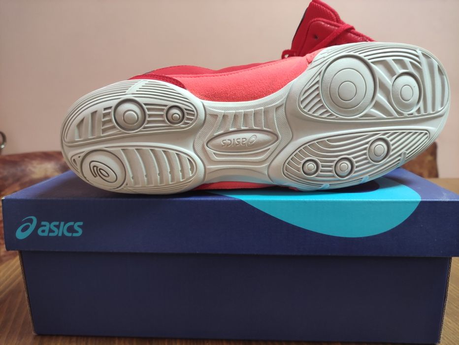 Борцовки asics matflex 6 red/flas coral