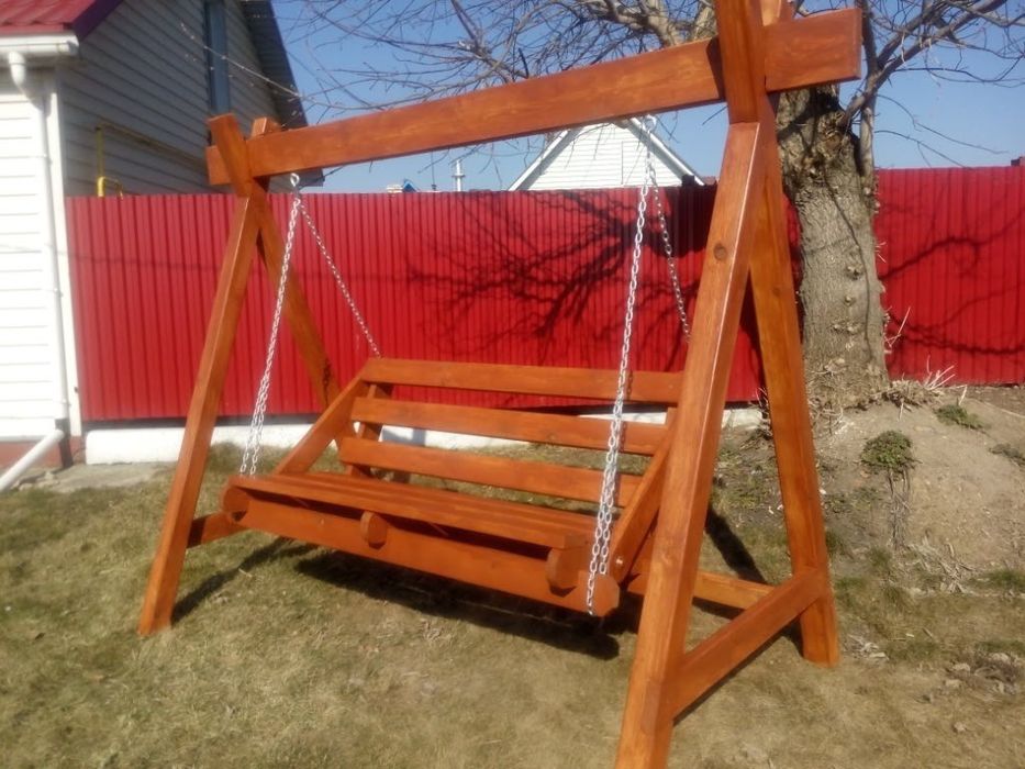 Качель садовая новая