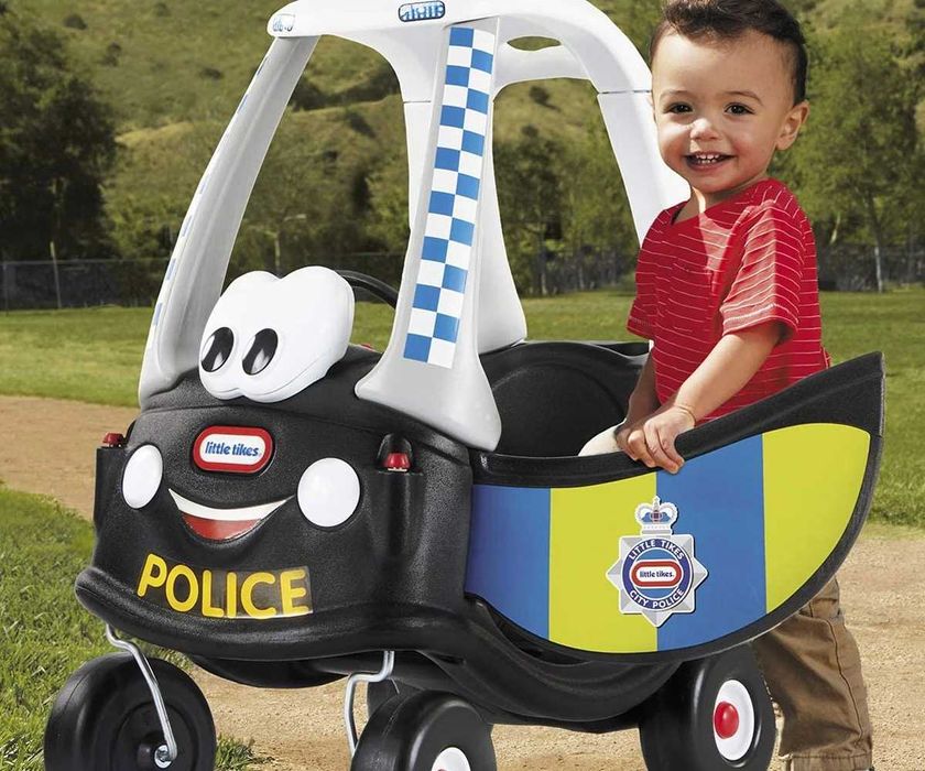 Детска кола за бутане Little Tikes, Полицейска, кракомобил