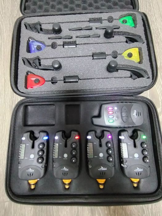 Set 4 avertizoare wireless TLI28 + set 4 Swingere MKM 3