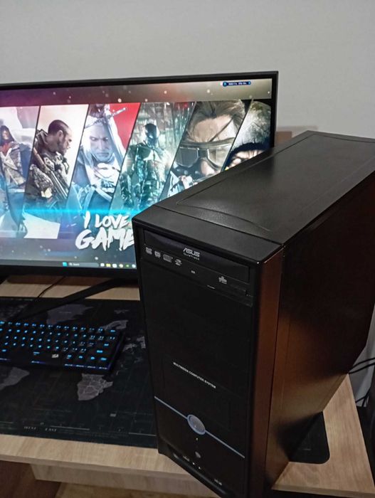 PC low gaming  Intel E5400 2,70 GHz, placa video ATI Radeon HD 4770 512 MB