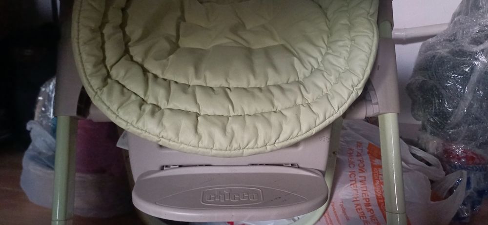 Стульчик для кормления chicco rolly magic