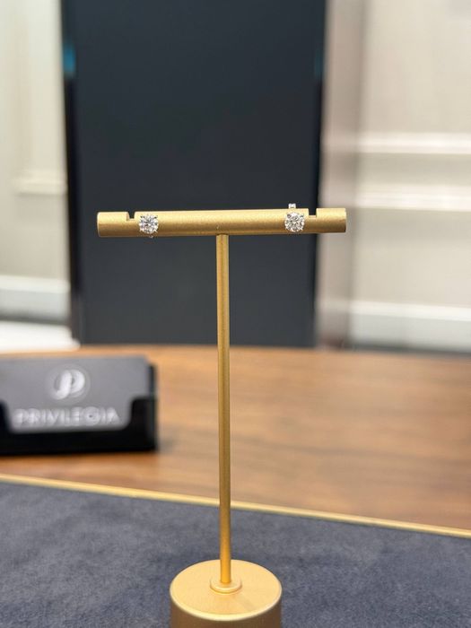 NEW Серьги с бриллиантами 0,84CT