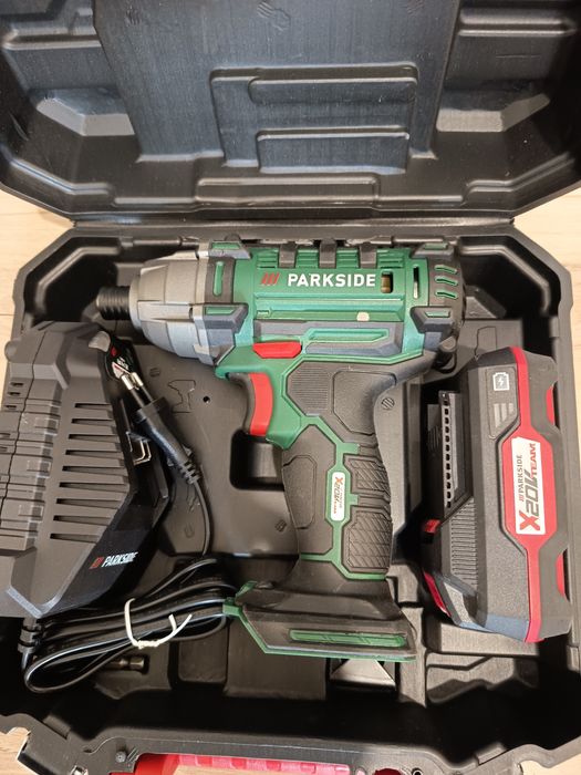 20V - 180Nm - Ударен винтоверт /Винтоверти Parkside/Парксайд