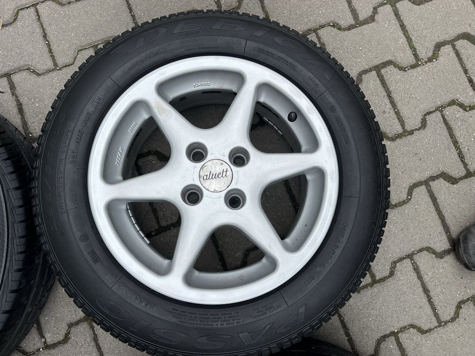 Jante aliaj 4x108mm, anvelope vara 195/65 R15, Citoren, Peugeot, Ford