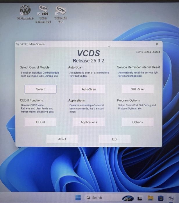 Diagnoză vcds 25.3.2 Hex VII cu chipset Arm stm32f429
