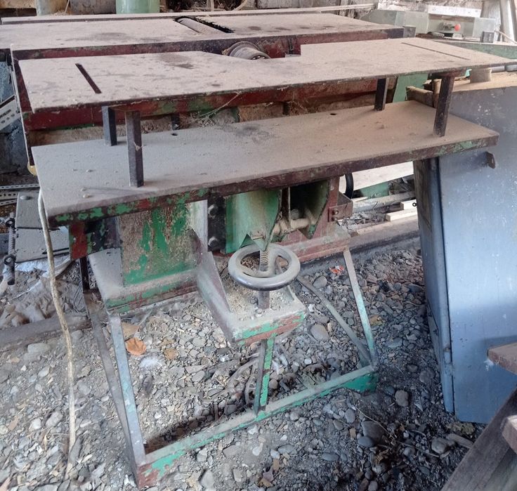 Freză, Mașină Combinată,Abric+Grosime,Circular,Abric 2 cuțite