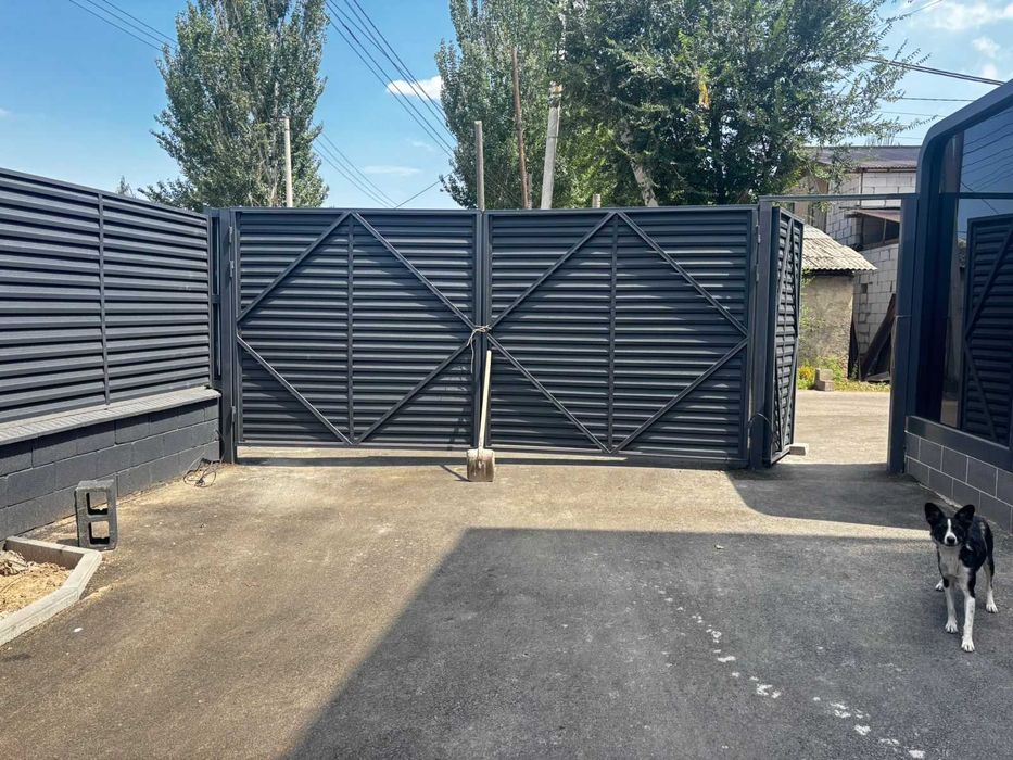 Изготовление ворот и калитки жалюзи