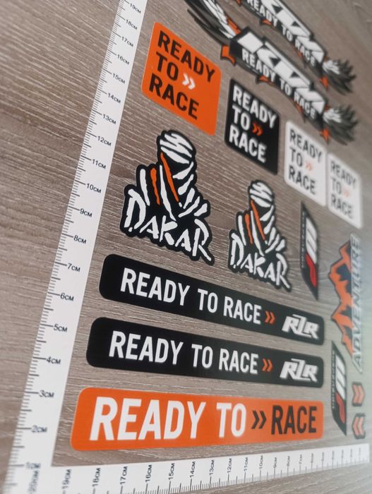 Стикери КТМ KTM Stickers 16 бр. Ready to race Dakar