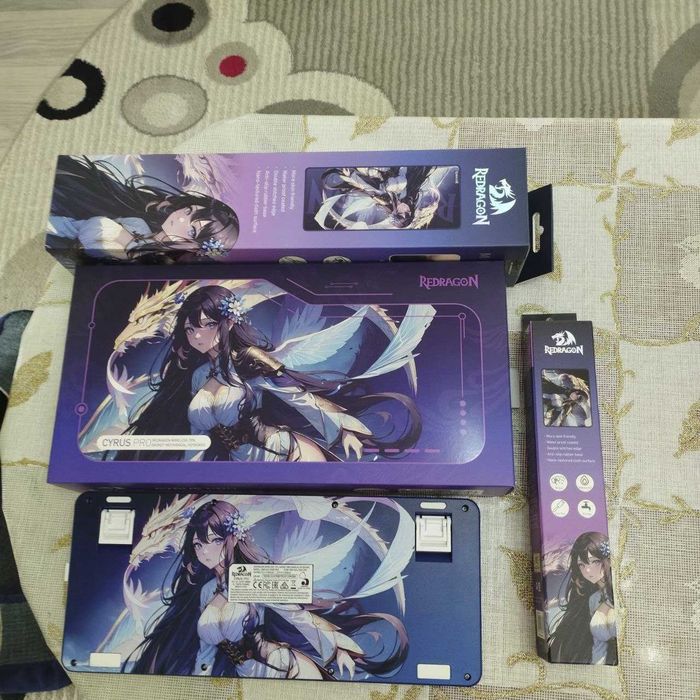 Redragon Cyrus K681ACG-RGB-PRO  механника ANIME 3в1 -ОРИГИНАЛ
