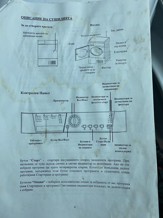 Сушилня Аристон хотпойнт