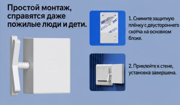 Выключатель света с пультом