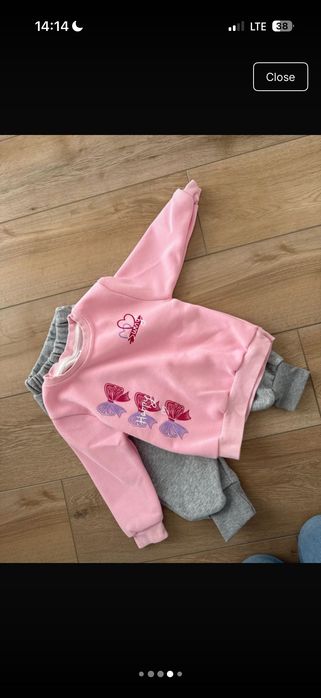 Set pantaloni si bluza. Noi . 2-3 ani